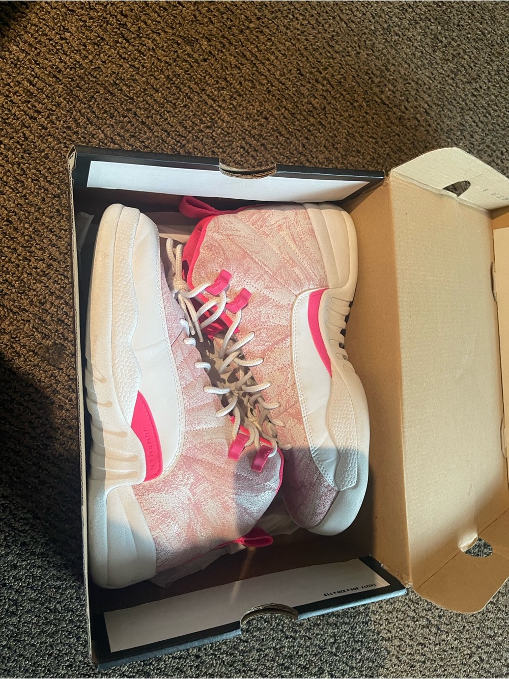 Air Jordan 12 retro GS “ Artic Pink”